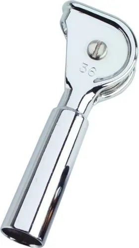 Rt118crm Aftco Roller Top #18 Chrome For Saltwater Trolling And Deepwater Rods