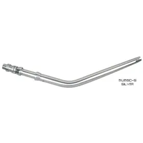 Bub6c Alps Bent Rod Butt Silver Marine Grade Aluminum Trolling 30 Inch 130lb Rating