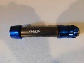 Alps Cah18wlx-wtcb Centra-lock Blue Aluminum Reel Seat For Rod Building