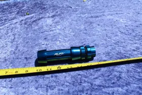 American Tackle 099253078706 Aluminum Reel Seat Alps Big Game Fishing Rod Building New Blue