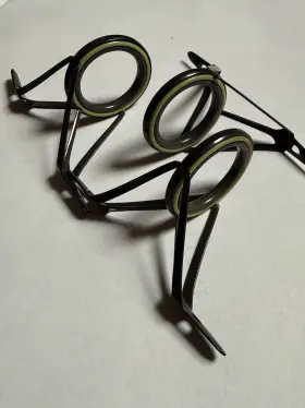 Bshg-40 Anglers Resource Fuji Hardloy Black Ring Guide Size 40 3 Pcs