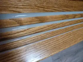 Black River Fly Shop 5698 S-glass Rod Blank 7ft6 Inch 3wt 4-piece White Tip Over Butt Building