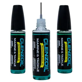 Clenzoil 694487000365 Marine And Tackle 0.5 Oz. Fishing Reel Oil Needle Oilers 3 Pack One-step Cl