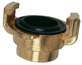 Flor92180 Conmetall Cornat Quick Coupling Thread Piece Gold