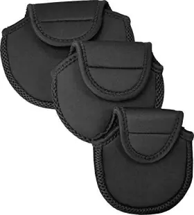 Creative Angler 610822693351 Neoprene Reel Cases Black - 3 Sizes For Fly Small