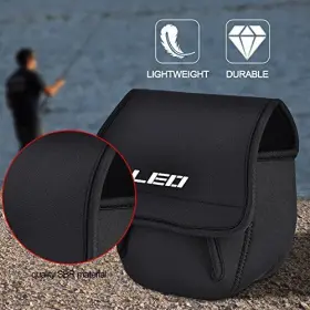 Dilwe 715538085206 Fishing Reel Cover Spinning Case Bag 2 Different Sizes Portable S #2