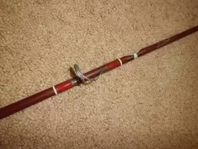 Ff74-4 Fenwick Mid-section Vintage Voyageur Woodstream Spin/fly Travel 7ft Rod #3