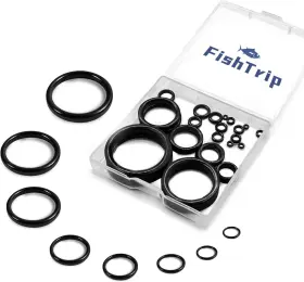 Fishtrip 705353733635 Fishing Rod Eyelet Repair Kit 60pcs/160pcs 12 Sizes Fishi