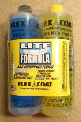 F32l Flex Coat 014394101502 New 32oz Kit Lite Formula Rod Wrapping Thread Epoxy Finish