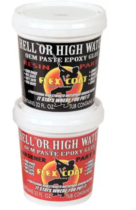 Flex Coat 36598 Rod Building Paste Epoxy Glue Clear Colored 32 Ounces