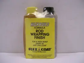 Rpa2023 Flex Coat 5164 New Nos 4oz Rod Wrap Wrapping Finish High Build With Syringe Kit #2