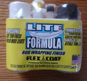 F2sl Flex Coat Lite Build Rod Wrapping Finish 2 Oz Kit With Syringes #f2sl Free Usa Ship