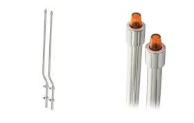 94101 Grand General 7/8 Inches Chrome Plated Amber Cap Lighted Bumper Guide With Stainless