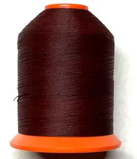 5396 Gudebrod Ncp 4oz Tube Spool Brown Size C Nylon Rod Wrapping Thread