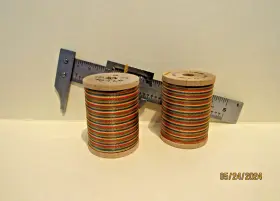 50yd Gudebrods - Discontinued Vintage Nos 50yd. Rod Winding Thread Nylon 50 Yds Sz. Ee Multi-color #2
