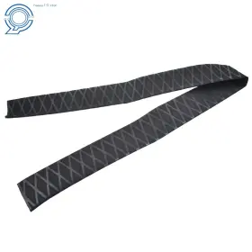 Happy19star Hp3639 Skidproof 39ftft Black Heat Shrink Wrap Tube Diameter 50mm Durable For Rod Grips