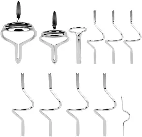 Herchrbyt3cd7hg8 Herchr Fishing Rod Guides Repair Kit Pole Eyes Replacement B