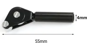 43773-frgtt-4-1 Heyous Stainless Steel Fishing Roller Guide Tip Top Pole Rod For Sea Boat Fishi #3