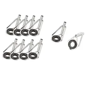 Frtfcgr-10 Heyous 10pcs Fishing Rod Tip Repair Kit Guides Top Tips Diy Eye #3