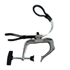 Httmt Us-et-fishing-rh70-bk Sr Heavy Duty Fishing Pole Rod Holder Universal Clamp-on 0-5cm Boat Deck Mount