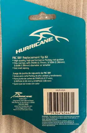 Hur-65a Hurricane 039364454471 Replacement Rod Tip Repair Kit With Tips And Glue Stick #2