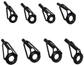 Jjzs 726084727342 8pcs Fishing Rod Tip Repair Kit Top Tips Replacement Stainl