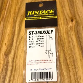 Justace St-350xulf Solid Carbon Rod Tip - Fuji Sic Top Jdm Building
