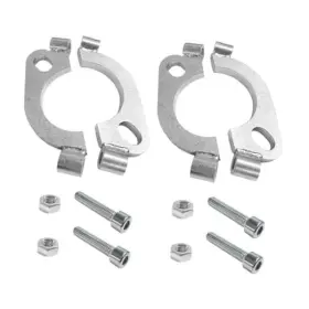 Kvaey Kvaey-3803sf 2 Pcs Split Flange Repair Kit 2.5 Inch Durable Carbon Steel Exhaust
