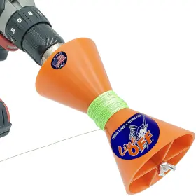 Lineoff 717526047968 Line Off Stripper Removes Strip Orange Fishing Reel Accessorie Tool Remover