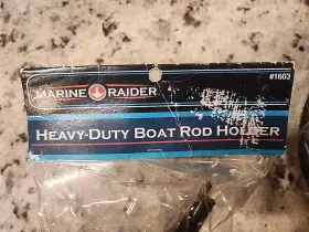 Et-fishing-rh10-bk Marine Raider Sr 3 Heavy Duty Fishing Pole Rod Holder With Universal Clamp #2