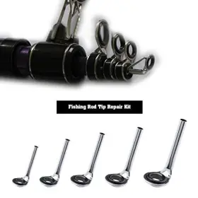 727-a Micro Traders Sp 15pcs Fishing Line Spinning Guide Eyes Rings Rod Tip Repair Kit #3