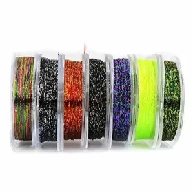 Mnft 823540322445 7pcs 50m/ Spool Metallic Guide Wrapping Lines Diy Fishing Line Thread St