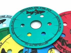Nirvana On The Fly 710051899460 Tenkara Line Holder Cards 6 Pack #2