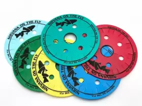 Nirvana On The Fly 710051899460 Tenkara Line Holder Cards 6 Pack