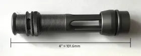 Nonbranded 641466443279 1 Aluminum Fly Reel Seats With Double Lock Alu Hood - #15 X L 101 Mm 11.99 W-20