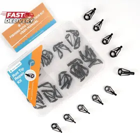 Ojydoiiiy 445019531528 Ojy&doiiiy Fishing Rod Tip Repair Kit With Glue Complete Supplies For Po