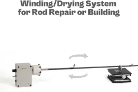 Ojydoiiiy 445035127101 Ojy&doiiiy Fishing Rod Repair Kit Building And Supplies Wrapping #2