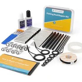 Ojydoiiiy 717929084034 Fishing Rod Repair Kit Complete Easy&quick Approach To Broken Fishing