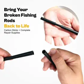 Ojydoiiiy 754191916731 Fishing Rod Repair Kit Completefull Supplies With Glue For Freshwater And Saltw #2