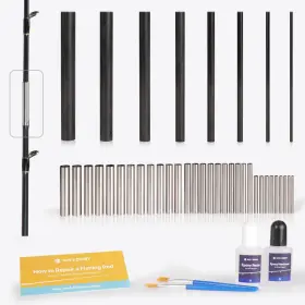 Bk-vqd3-5rm2 Ojydoiiiy Fishing Rod Repair Kit Complete Easy&quick Approach To Broken Po