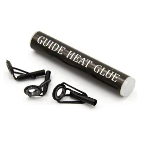 Ozark 313041067001 Authentic Trail Black Rod Tip Repair Kit - 3 Guides And Gluestick Included #3
