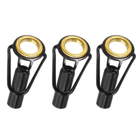 Pta220316tt0020 Patikil 5mm Tube Dia Fishing Rod Tips Repair Kit 3pcs Stainless Steel Ring G
