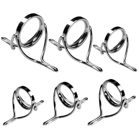 Qualyqualy 435362808959 Spinning Fishing Rod Guides Repair Kit Integrated Stainless Steel