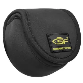 Sf Ft0103b-b Fly Fishing Reel Cover Case Pouch Or Black Fit 5/6 Wt