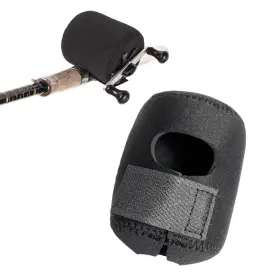 Shine123 419391699588 Fishing Reel Protective Cover - Neoprene Baitcaster Casting Spinning