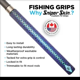 7220-f-bta Sniper Skin Fishing Rod Grip - Gear Accessories Waterproof & #2