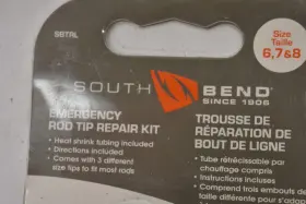 South Bend 039364108756 Emergency Rod Tip Repair Kit Sizes 6/7/8 Heat Shrink Tubing Sbtrl #3