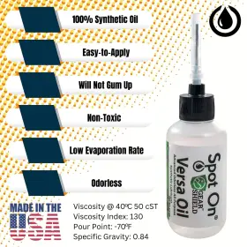 Spot On 860002521657 Gear Shield Versa Oil Advanced Odorless All Purpose Synthetic Lubricant - 2 #2