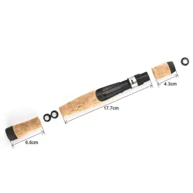 Teamwill 793288390443 Spinning Fishing Rod Handle Composite Cork For Building Reel Seat #3