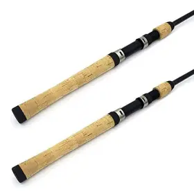 Teamwill Aawoodrod 2 2packs Spinning Fishing Rod Building Repair Composite Cork Handle #2